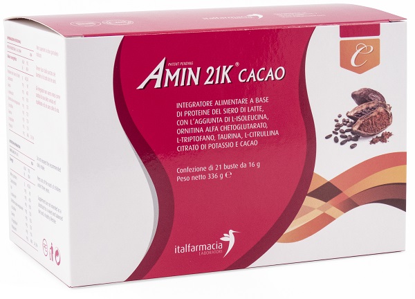 AMIN 21K CACAO 336 G - farmasorriso.com