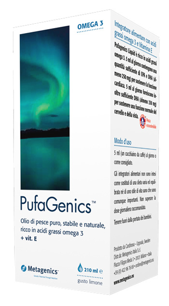 PUFAGENICS LIQUID LIMONE 210 ML - farmasorriso.com