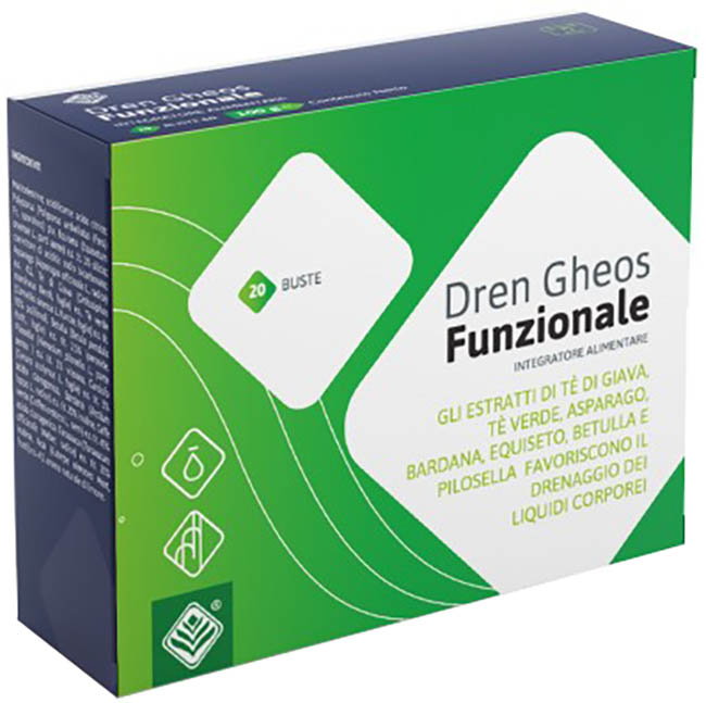 DREN GHEOS FUNZIONALE 20 BUSTINE - farmasorriso.com