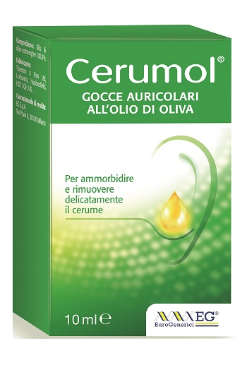 CERUMOL GOCCE AURICOLARI 10 ML - farmasorriso.com