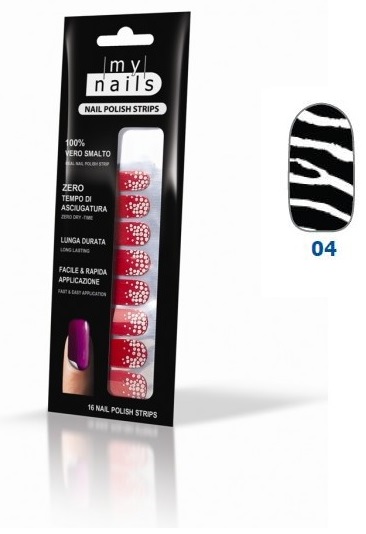 MY NAILS NAILS POLISH STRIPS 04 - 16 UNGHIE ADESIVE - farmasorriso.com