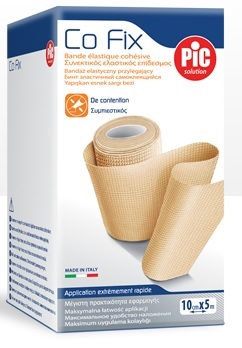 BENDA ELASTICA PIC CO FIX AUTOADESIVA 8X5CM MEDIUM - farmasorriso.com