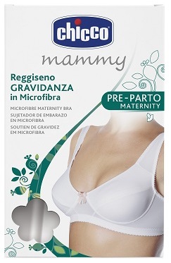 CHICCO MAMMY REGGISENO MICROFIBRA GRAVIDANZA BIANCO 4C - farmasorriso.com