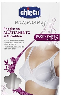 CHICCO MAMMY REGGISENO MICROFIBRA ALLATTAMENTO BIANCO 4D - farmasorriso.com