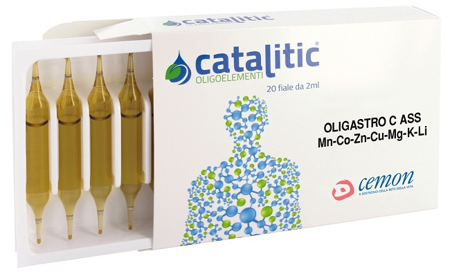 CATALITIC OLIGOELEMENTI OLIGATRO MN-CO-ZN-CU-MG-K-LI 20 AMPOLLE - farmasorriso.com