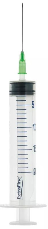 SIRINGA EXTRAFINE 20 ML CON AGO 2 GAUGE 21 0,80X40MM CONO ECCENTRICO 1 PEZZO - farmasorriso.com
