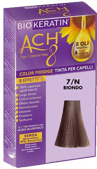 BIOKERATIN ACH8 COLOR PRODIGE 7/N BIONDO - farmasorriso.com