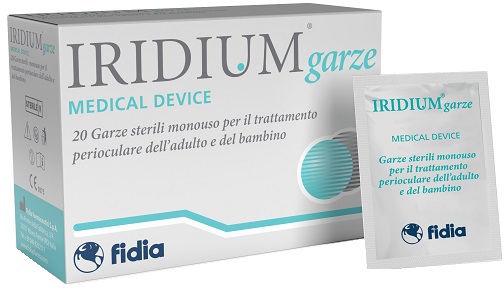 IRIDIUM GARZA OCULARE MEDICATA IN TESSUTO NON TESSUTO 20 PEZZI - farmasorriso.com