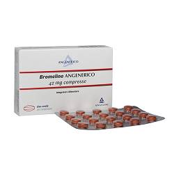 BROMELINA ANGENERICO 20 COMPRESSE RIVESTITE - farmasorriso.com