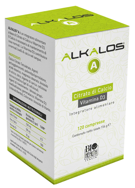 ALKALOS A 120 COMPRESSE - farmasorriso.com