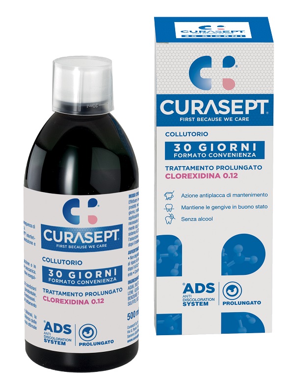 CURASEPT ADS COLLUTORIO 0,12 500 ML - farmasorriso.com