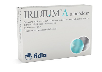 IRIDIUM A MONODOSE GOCCE OCULARI 15 FLACONCINI 0,35 ML - farmasorriso.com