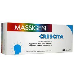 MASSIGEN CRESCITA 14 FLACONCINI 10 ML - farmasorriso.com