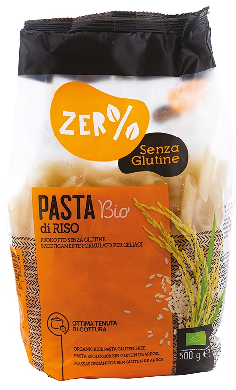 ZERO% GLUTINE PASTA RISO PENNE SENZA GLUTINE BIO 500 G - farmasorriso.com