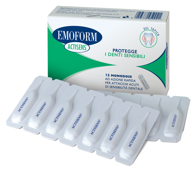 EMOFORM ACTISENS GEL 15 FIALE DA 2 ML - farmasorriso.com