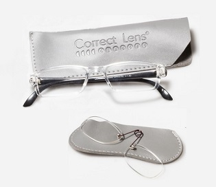 OCCHIALE PRESBIOPIA CORRECT GLASSES COLORE CRISTALLO +3,50 - farmasorriso.com