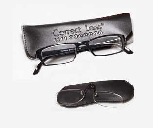 OCCHIALE PRESBIOPIA CORRECT GLASSES COLORE NERO +1,50 - farmasorriso.com