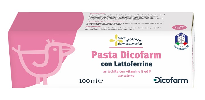 DICOFARM PASTA CON LATTOFERRINA PELLI DELICATE 100 ML - farmasorriso.com