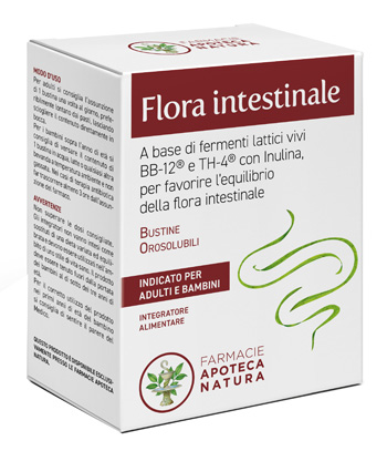 FLORA INTESTINALE 10 BUSTINE OROSOLUBILI - farmasorriso.com