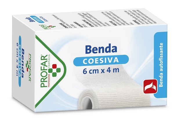 BENDA COESIVA 6 CM X 4 M PROFAR - farmasorriso.com