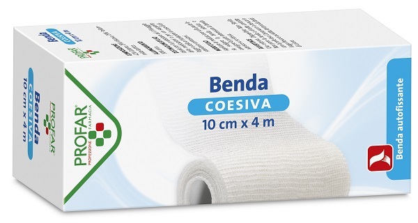 BENDA COESIVA 10 CM X 4 M PROFAR - farmasorriso.com