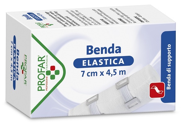 BENDA ELASTICA 7 CM X 4,5 M PROFAR - farmasorriso.com