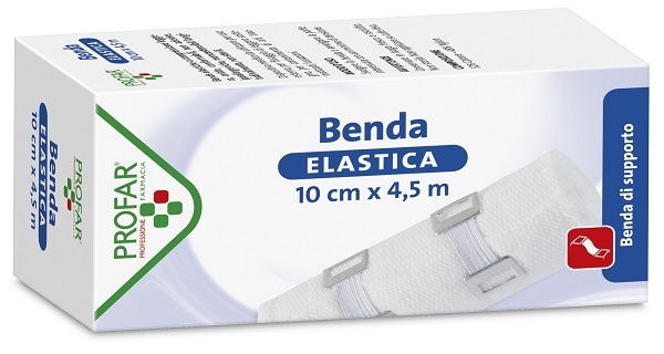 BENDA ELASTICA 10 CM X 4,5 M PROFAR - farmasorriso.com