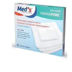 MEDICAZIONE ADESIVA MEDS 10X23 CM 3 PEZZI - farmasorriso.com
