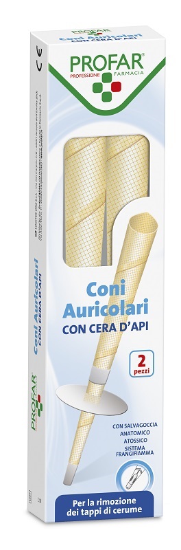 CONI AURICOLARI 2 PEZZI PROFAR - farmasorriso.com