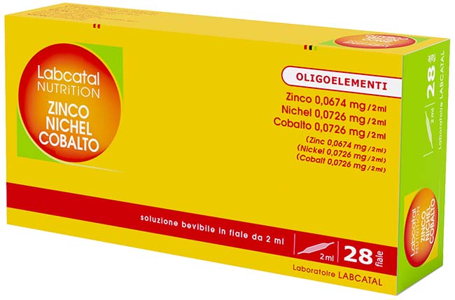 LABCATAL NUTRITION ZINCO/NICHEL/COBALTO 28 FIALE 2 ML - farmasorriso.com