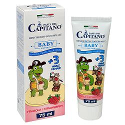 PASTA CAPITANO DENTIFRICIO BABY FR 75 ML - farmasorriso.com