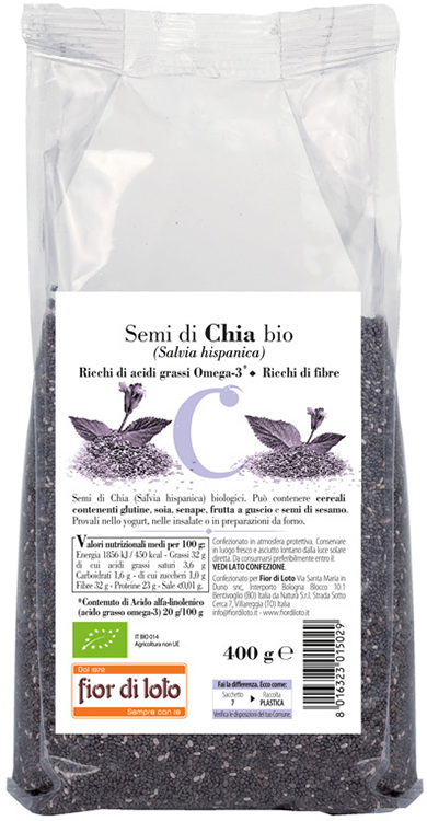 SEMI DI CHIA BIO 400 G - farmasorriso.com