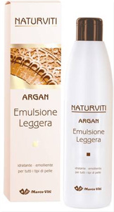 NATURVITI ARGAN EMULSIONE LEGGERA 250 ML - farmasorriso.com