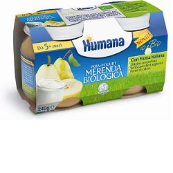 HUMANA MERENDA PERA YOGURT BIO 240 G - farmasorriso.com