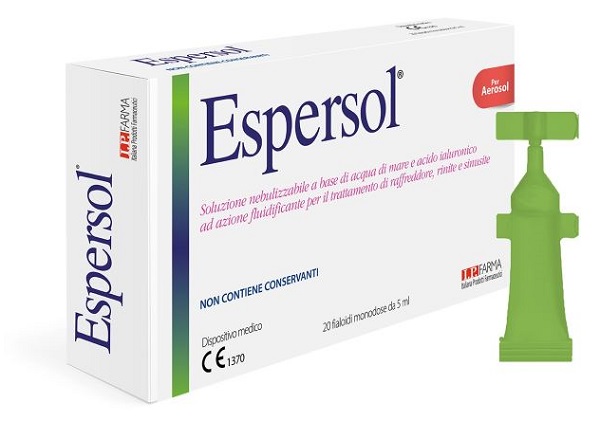 SOLUZIONE PER AEROSOL ESPERSOL 20 FIALE MONODOSE 5 ML - farmasorriso.com