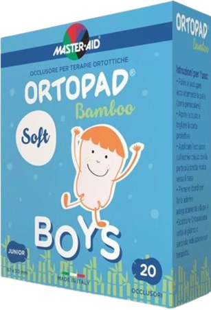 CEROTTO OCULARE PER ORTOTTICA ORTOPAD SOFT BOYS REGULAR 20 PEZZI - farmasorriso.com