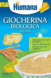 HUMANA GIOCHERINA PASTINA BIOLOGICA 320 G - farmasorriso.com