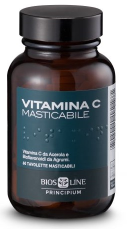 PRINCIPIUM VITAMINA C NATURALE 60 COMPRESSE MASTICABILI 72 G - farmasorriso.com