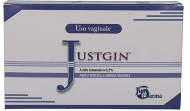 JUSTGIN PROTETTIVO MUCOSA VAGINALE ACIDO IALURONICO 4 FLACONI DA 30 ML - farmasorriso.com