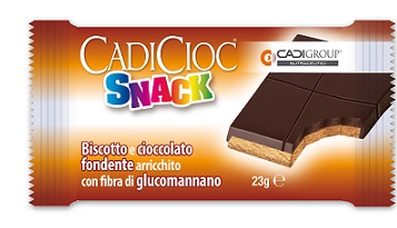 CADICIOC SNACK FONDENTE 1 BARRETTA MONOPORZIONE - farmasorriso.com