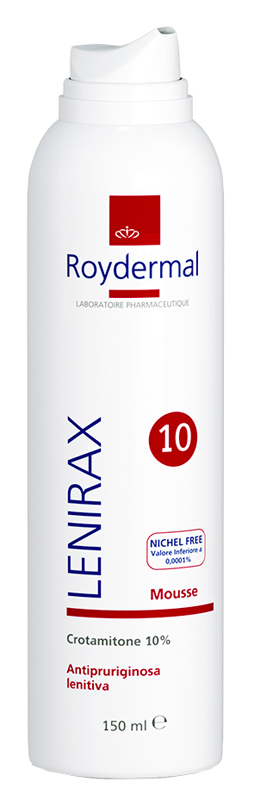LENIRAX 10 MOUSSE DERMATOLOGICA CROTAMITONE 10% 150 ML - farmasorriso.com
