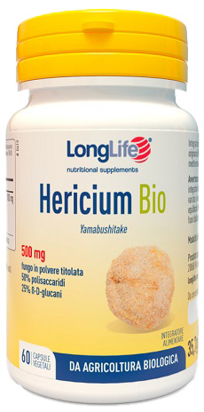 LONGLIFE HERICIUM BIO 60 CAPSULE VEGETALI - farmasorriso.com