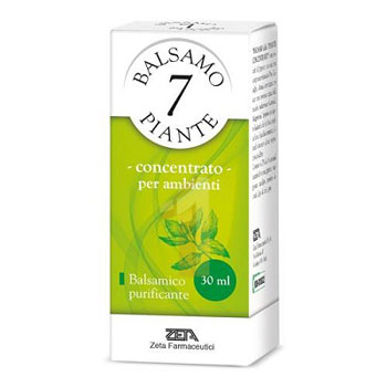 BALSAMO DELLE 7 PIANTE BALSAMICO PURIFICANTE SOLUZIONE CONCENTRATA PER AMBIENTI 30 ML - farmasorriso.com