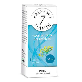 BALSAMO DELLE 7 PIANTE FRESCO PULITO SOLUZIONE CONCENTRATA PER AMBIENTI 30 ML - farmasorriso.com