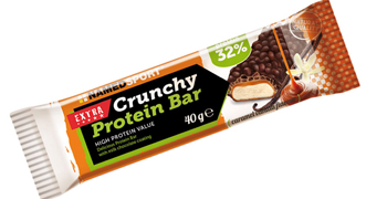 CRUNCHY PROTEINBAR CARAMEL VANILLA 40 G - farmasorriso.com