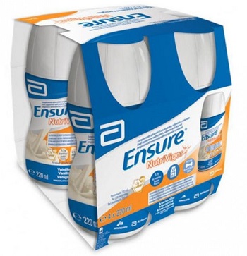 ENSURE NUTRIVIGOR VANIGLIA 4 BOTTIGLIE DA 220 ML - farmasorriso.com