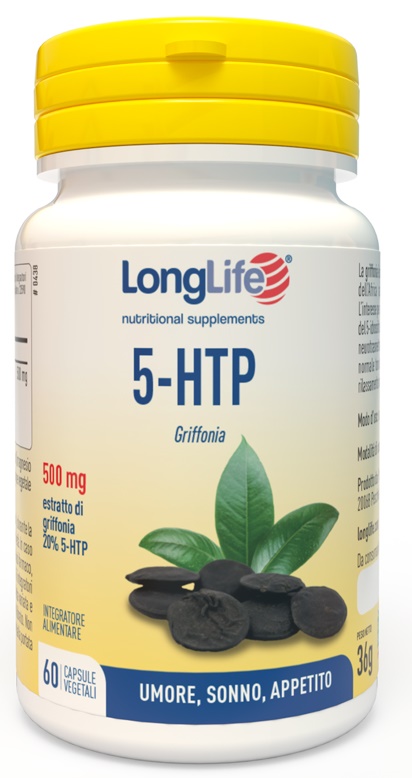 LONGLIFE 5-HTP 60 CAPSULE VEGETALI - farmasorriso.com