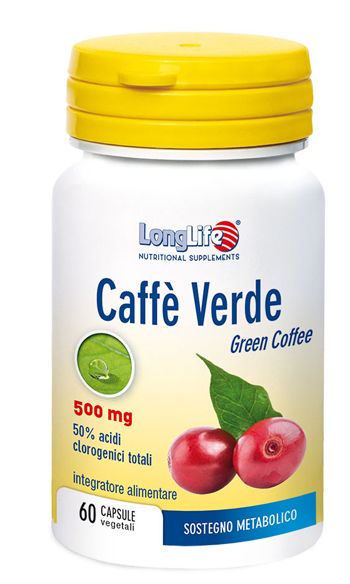 LONGLIFE CAFFE' VERDE 60 CAPSULE VEGETALI - farmasorriso.com