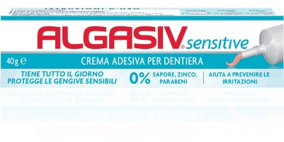 ALGASIV SENSITIVE CREMA ADESIVA PER PROTESI 40 G - farmasorriso.com