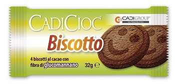 CADICIOC BISCOTTO CACAO 4 PEZZI 8 G - farmasorriso.com